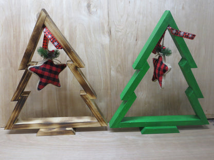 Wooden Christmas tree