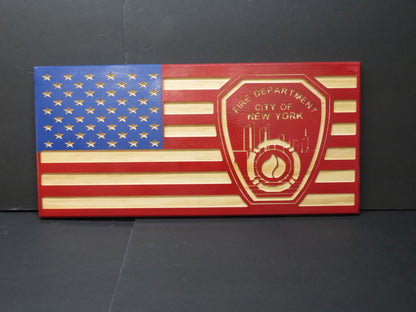 NYFD American Flag