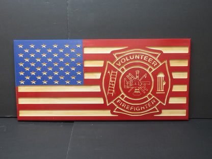 Volunteer Fireman Flag