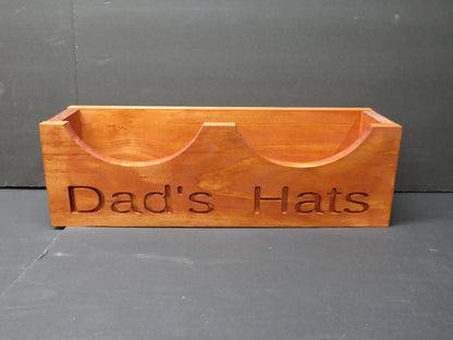 wooden hat racr for baseball caps